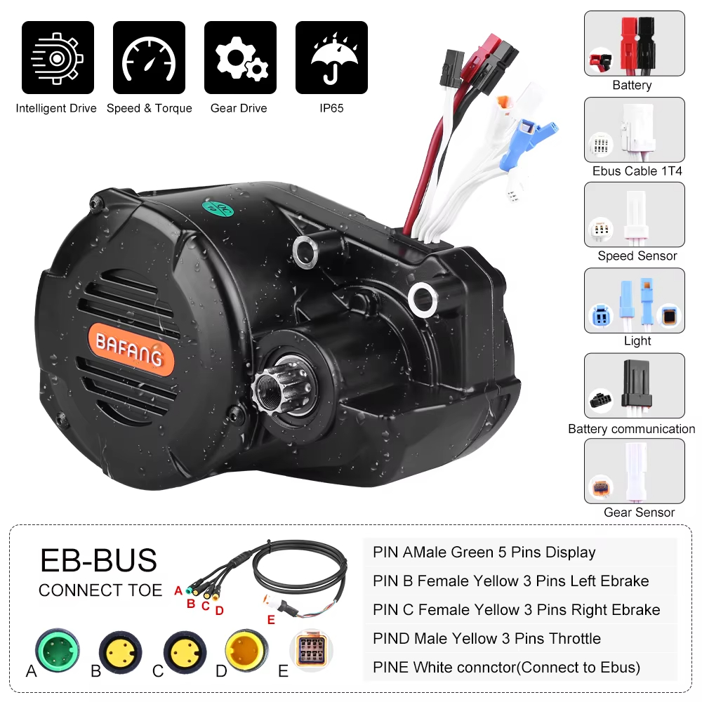 Ebike Bafang M620 G510 48/52V  - Mid Drive Conversion Kit 1000W recension och pris